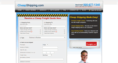 Desktop Screenshot of cheapshipping.com